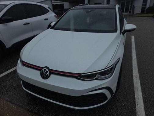 Opal White W/Black Roof 2023 Volkswagen Golf GTI 1.4T TSI