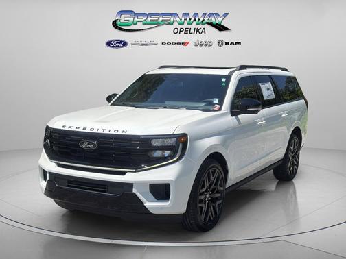 Star White Metallic Tri-Coat 2026 Ford Expedition Max Platinum