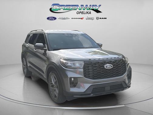 Carbonized Gray Metallic 2026 Ford Explorer ST-Line