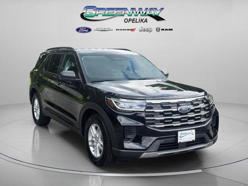 Agate Black Metallic 2026 Ford Explorer Active