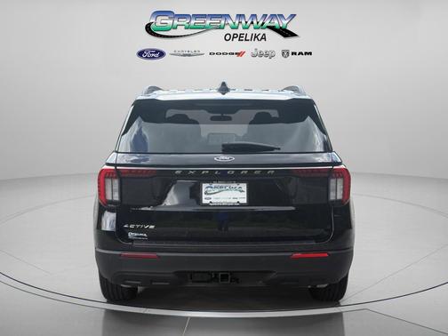 Agate Black Metallic 2026 Ford Explorer Active