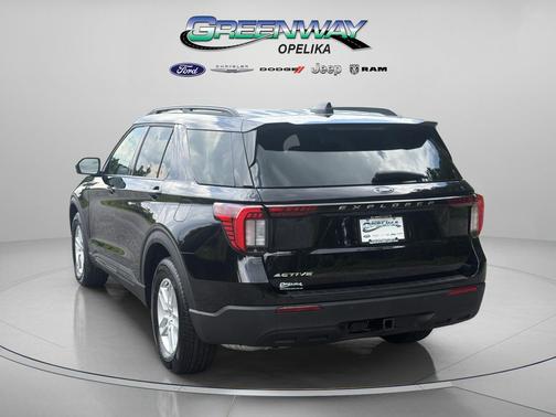 Agate Black Metallic 2026 Ford Explorer Active