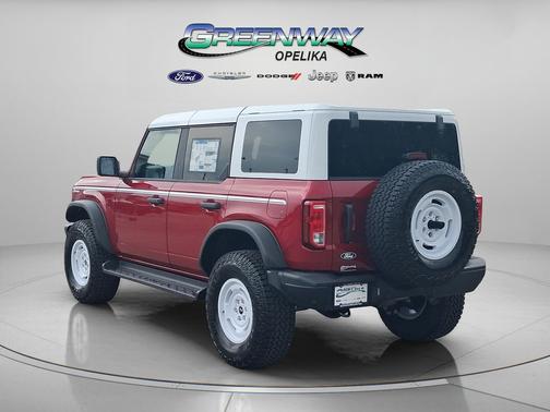 Ruby Red Metallic Tinted Clearcoat 2026 Ford Bronco Heritage Edition