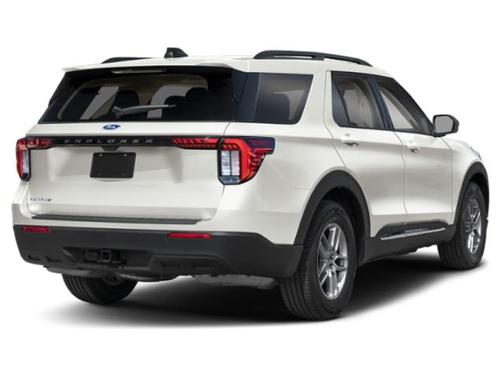 Star White Metallic Tri-Coat 2026 Ford Explorer Active