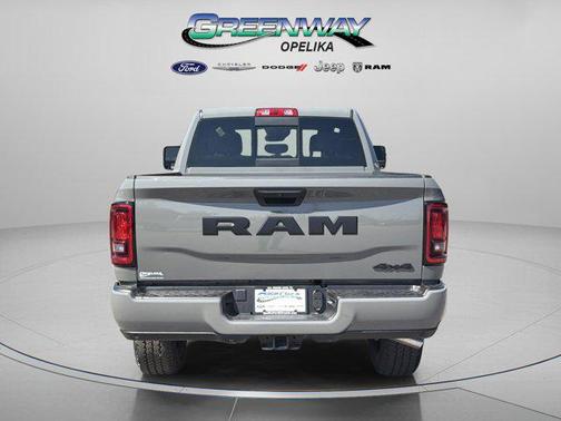 Ceramic Gray Clearcoat 2026 RAM 2500 Black Express Crew Cab 4x4 6'4' Box