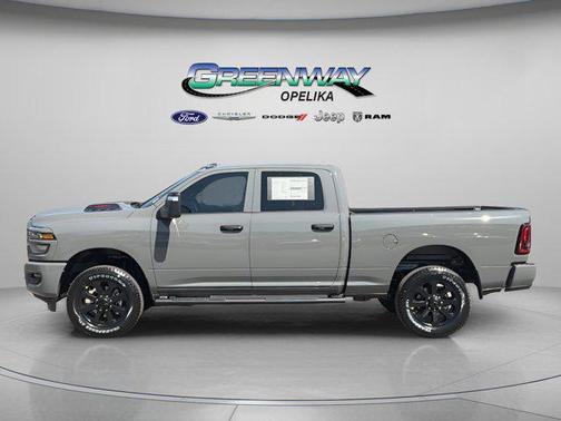 Ceramic Gray Clearcoat 2026 RAM 2500 Black Express Crew Cab 4x4 6'4' Box