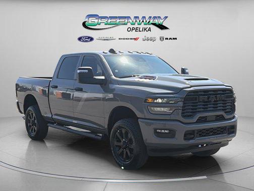 Ceramic Gray Clearcoat 2026 RAM 2500 Black Express Crew Cab 4x4 6'4' Box