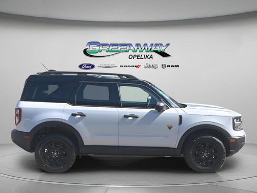 Space White Metallic 2026 Ford Bronco Sport Badlands