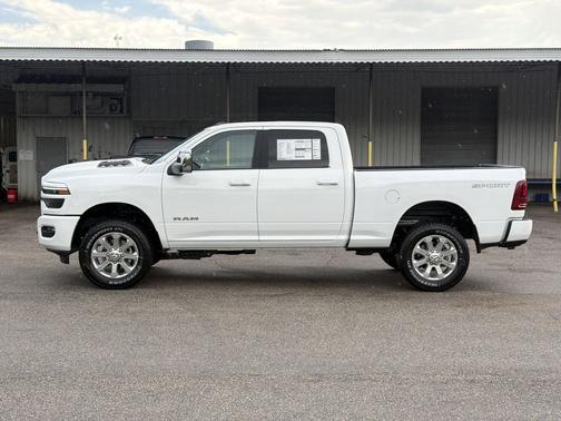 Bright White Clearcoat 2026 RAM 2500 Laramie Crew Cab 4x4 6'4' Box