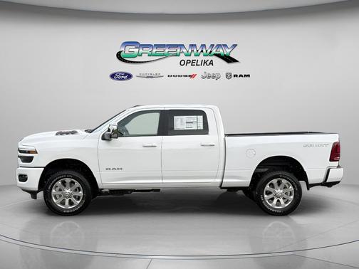 Bright White Clearcoat 2026 RAM 2500 Laramie Crew Cab 4x4 6'4' Box