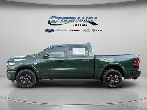 Serrano Green Metallic 2026 RAM 1500 Laramie