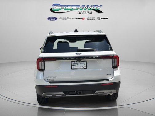 Star White Metallic Tri-Coat 2026 Ford Explorer Active