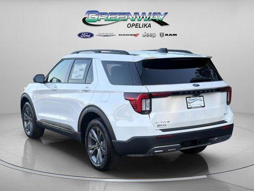Star White Metallic Tri-Coat 2026 Ford Explorer Active w/200A Pkg