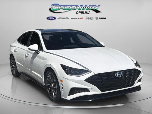 Quartz White 2022 Hyundai SONATA Limited
