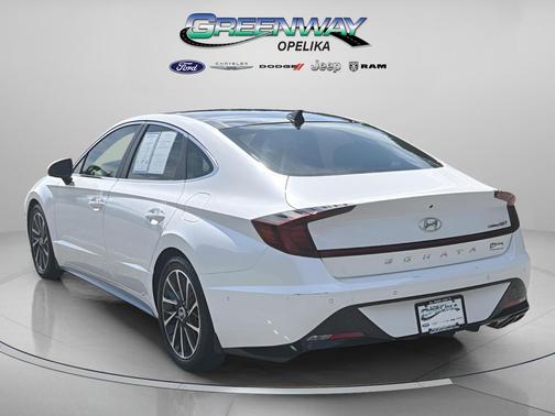 Quartz White 2022 Hyundai SONATA Limited