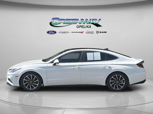 Quartz White 2022 Hyundai SONATA Limited