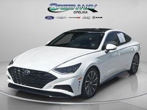 Quartz White 2022 Hyundai SONATA Limited
