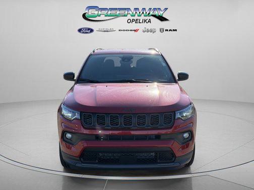 Red Hot Pearlcoat 2026 Jeep Compass Latitude