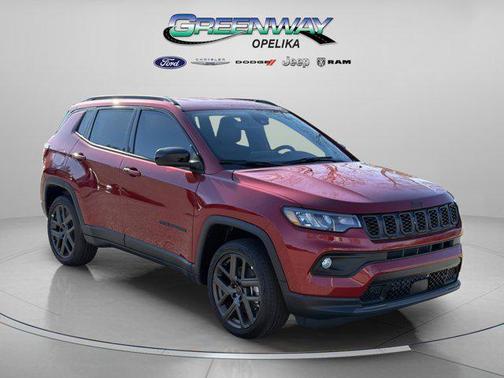 Red Hot Pearlcoat 2026 Jeep Compass Latitude