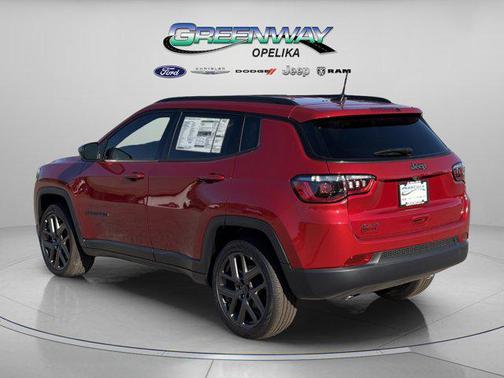Red Hot Pearlcoat 2026 Jeep Compass Latitude