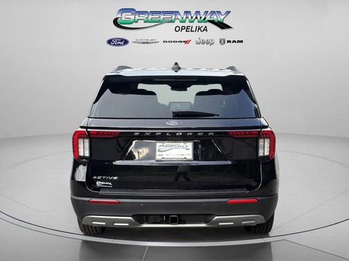 Agate Black Metallic 2026 Ford Explorer Active