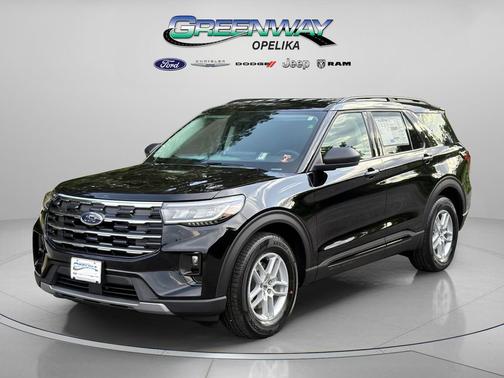 Agate Black Metallic 2026 Ford Explorer Active