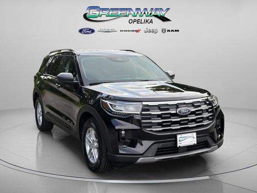 Agate Black Metallic 2026 Ford Explorer Active