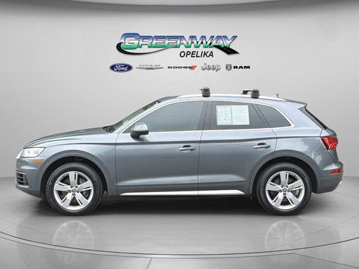 Monsoon Gray Metallic 2018 Audi Q5 2.0T Tech Premium
