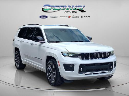 Bright White Clearcoat 2021 Jeep Grand Cherokee L Overland