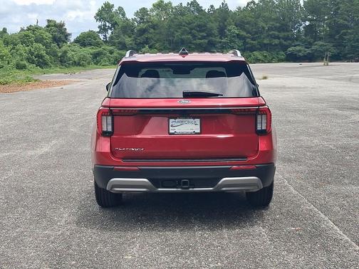 Rapid Red Metallic Tinted Clearcoat 2026 Ford Explorer Platinum