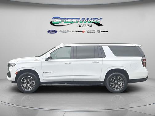 Summit White 2024 Chevrolet Suburban 4WD Z71