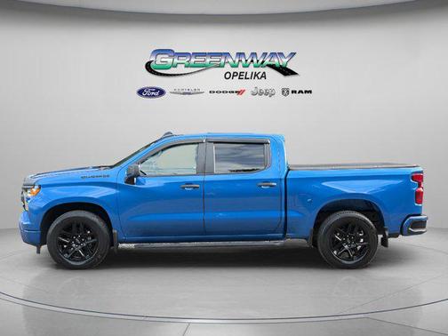 Glacier Blue Metallic 2023 Chevrolet Silverado 1500 Custom