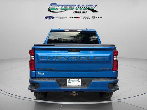 Glacier Blue Metallic 2023 Chevrolet Silverado 1500 Custom