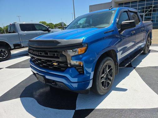 Glacier Blue Metallic 2023 Chevrolet Silverado 1500 Custom