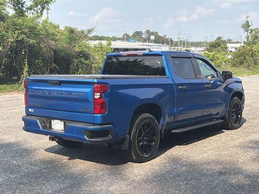 Glacier Blue Metallic 2023 Chevrolet Silverado 1500 Custom