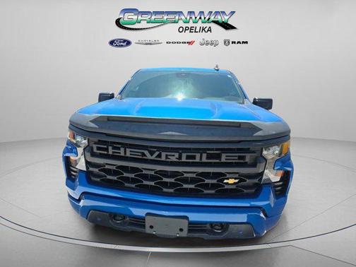 Glacier Blue Metallic 2023 Chevrolet Silverado 1500 Custom