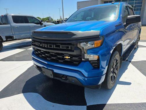 Glacier Blue Metallic 2023 Chevrolet Silverado 1500 Custom