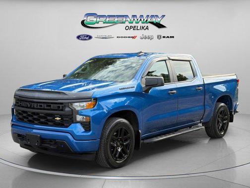 Glacier Blue Metallic 2023 Chevrolet Silverado 1500 Custom