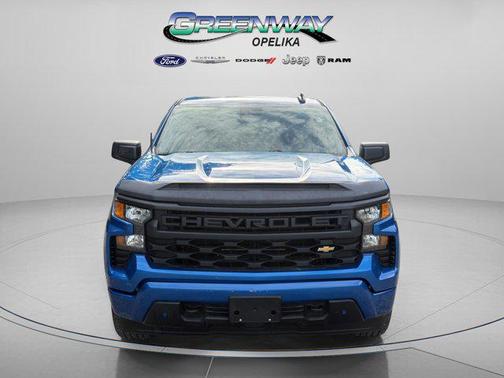 Glacier Blue Metallic 2023 Chevrolet Silverado 1500 Custom