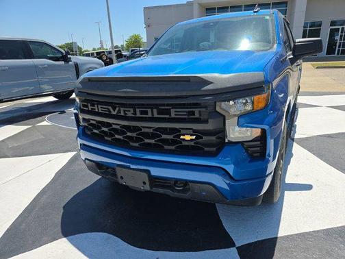 Glacier Blue Metallic 2023 Chevrolet Silverado 1500 Custom