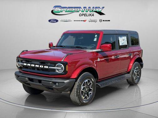Ruby Red Metallic Tinted Clearcoat 2026 Ford Bronco Outer Banks