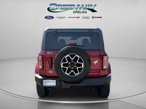 Ruby Red Metallic Tinted Clearcoat 2026 Ford Bronco Outer Banks