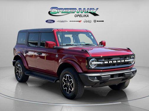 Ruby Red Metallic Tinted Clearcoat 2026 Ford Bronco Outer Banks