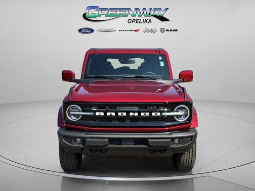 Ruby Red Metallic Tinted Clearcoat 2026 Ford Bronco Outer Banks