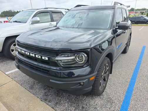 Shadow Black 2021 Ford Bronco Sport Outer Banks