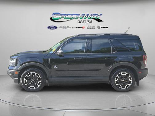 Shadow Black 2021 Ford Bronco Sport Outer Banks