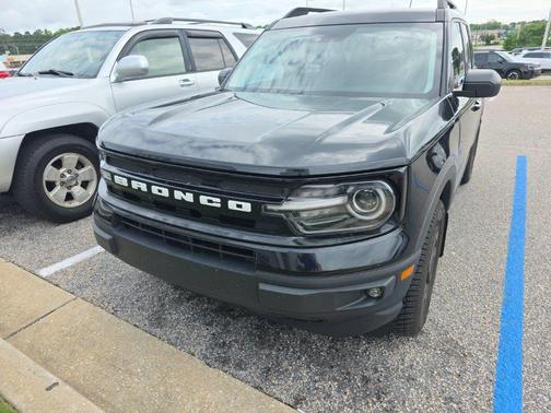 Shadow Black 2021 Ford Bronco Sport Outer Banks