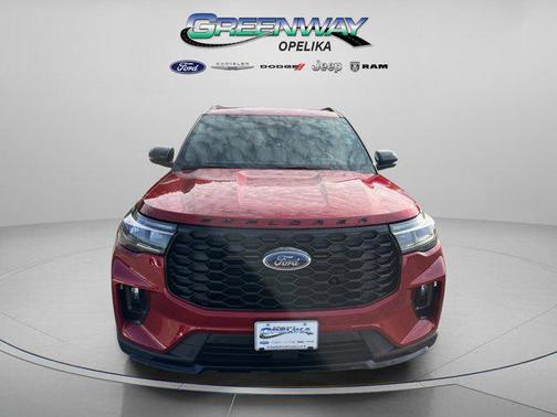 Agate Black Metallic 2026 Ford Explorer ST-Line