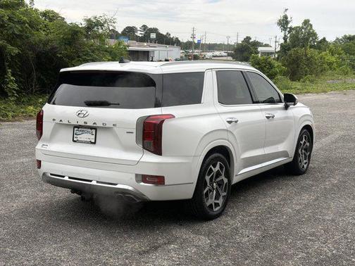 Hyper White 2021 Hyundai PALISADE Calligraphy