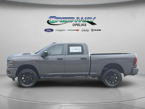 Ceramic Gray Clearcoat 2026 RAM 2500 Black Express Crew Cab 4x4 6'4' Box